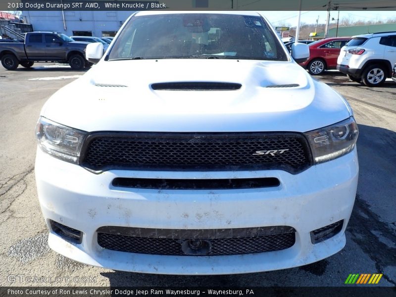 White Knuckle / Black 2018 Dodge Durango SRT AWD