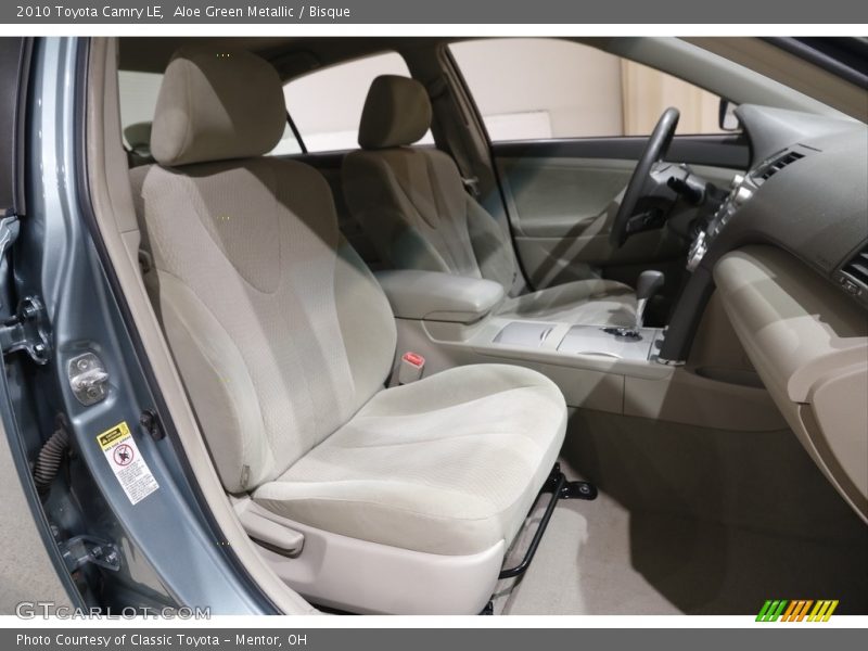 Aloe Green Metallic / Bisque 2010 Toyota Camry LE