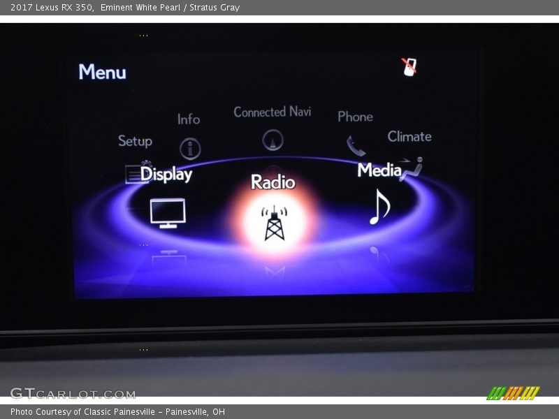 Eminent White Pearl / Stratus Gray 2017 Lexus RX 350