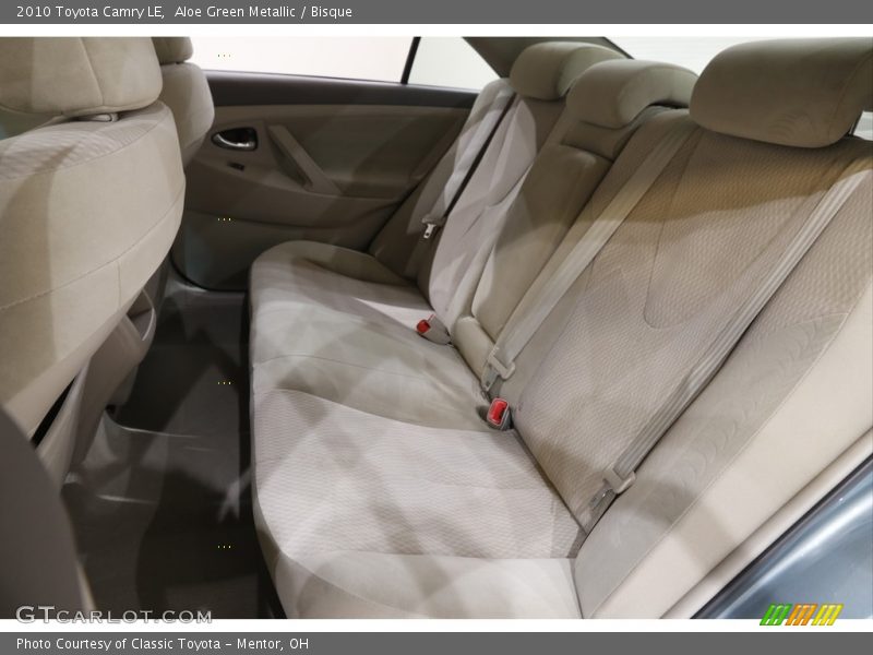 Aloe Green Metallic / Bisque 2010 Toyota Camry LE