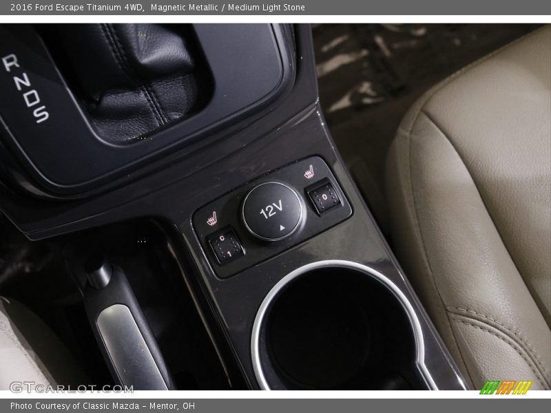 Magnetic Metallic / Medium Light Stone 2016 Ford Escape Titanium 4WD