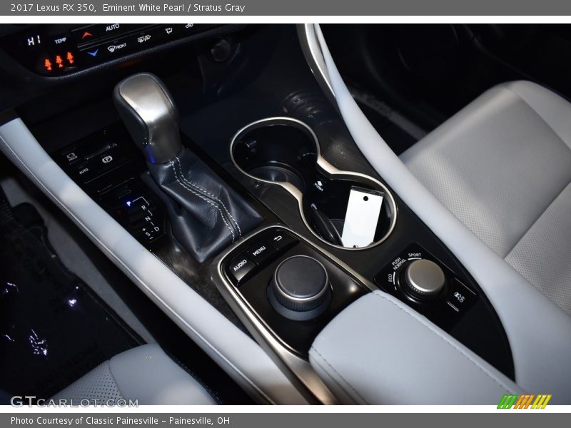 Eminent White Pearl / Stratus Gray 2017 Lexus RX 350