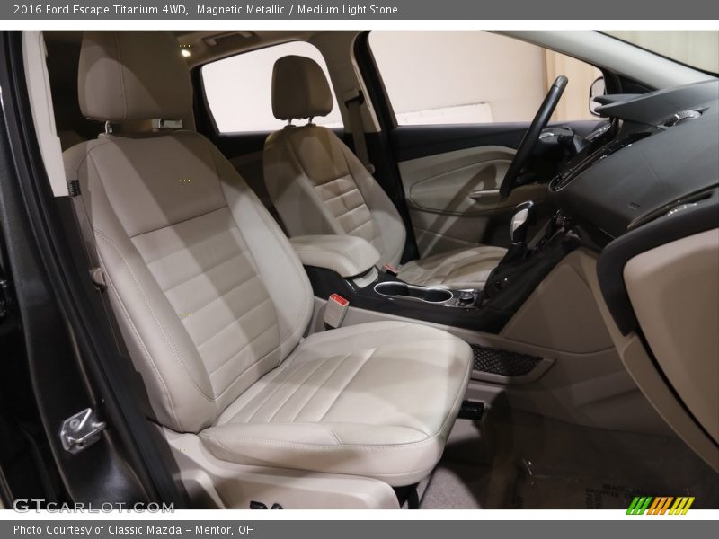 Magnetic Metallic / Medium Light Stone 2016 Ford Escape Titanium 4WD