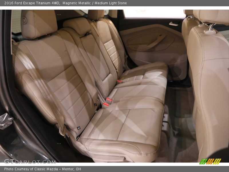 Magnetic Metallic / Medium Light Stone 2016 Ford Escape Titanium 4WD