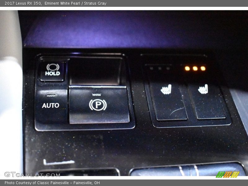 Eminent White Pearl / Stratus Gray 2017 Lexus RX 350