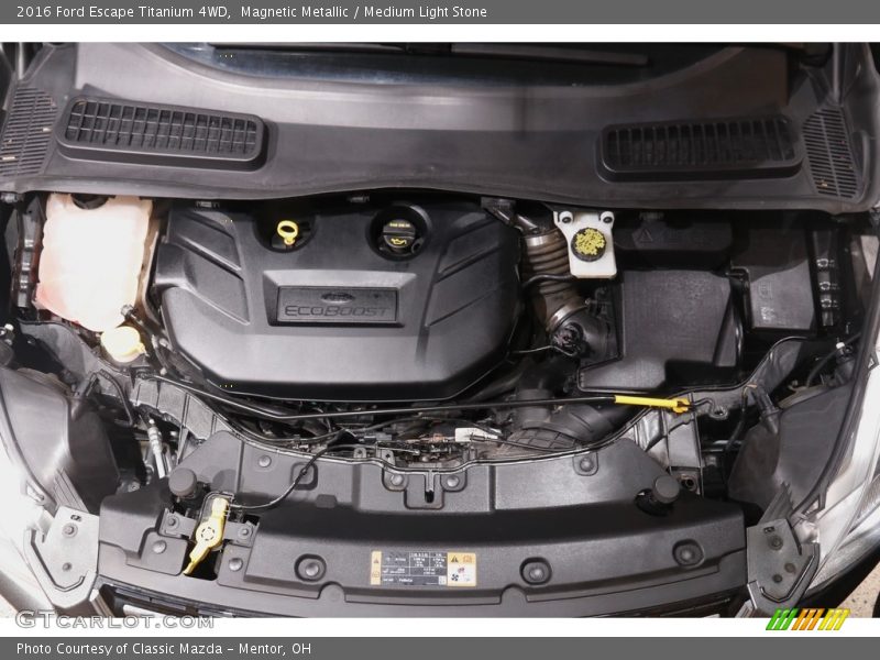 Magnetic Metallic / Medium Light Stone 2016 Ford Escape Titanium 4WD