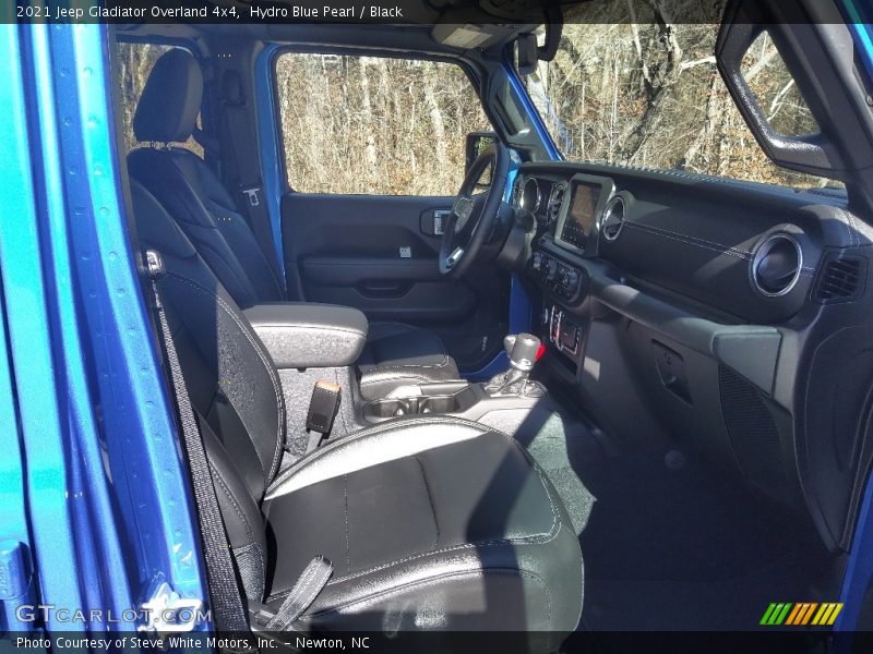 Hydro Blue Pearl / Black 2021 Jeep Gladiator Overland 4x4