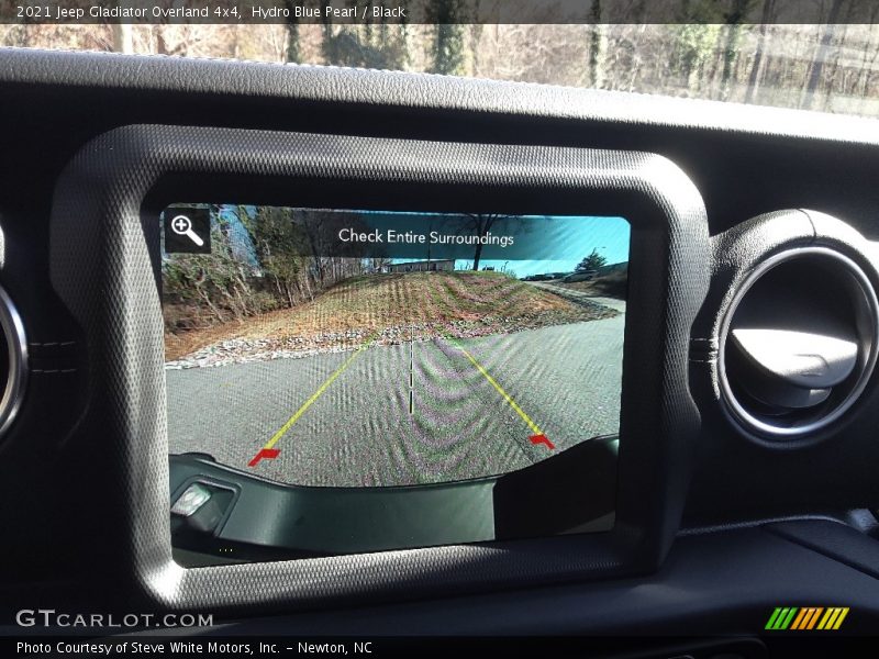 Hydro Blue Pearl / Black 2021 Jeep Gladiator Overland 4x4