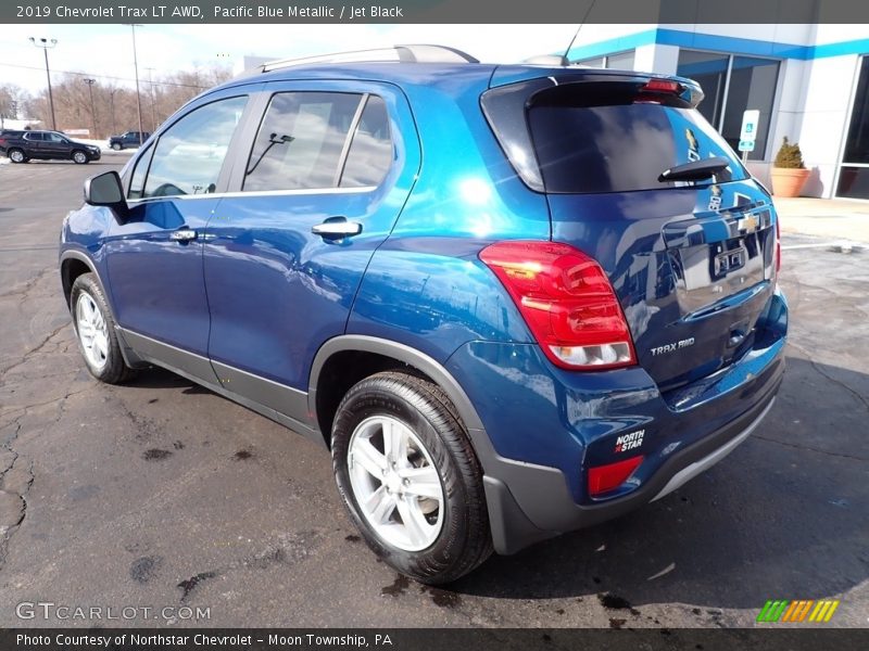 Pacific Blue Metallic / Jet Black 2019 Chevrolet Trax LT AWD