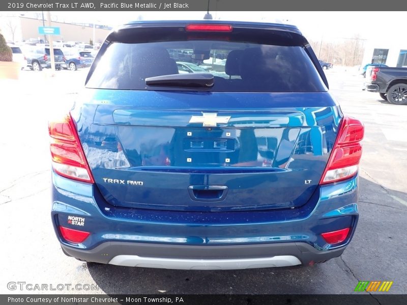Pacific Blue Metallic / Jet Black 2019 Chevrolet Trax LT AWD