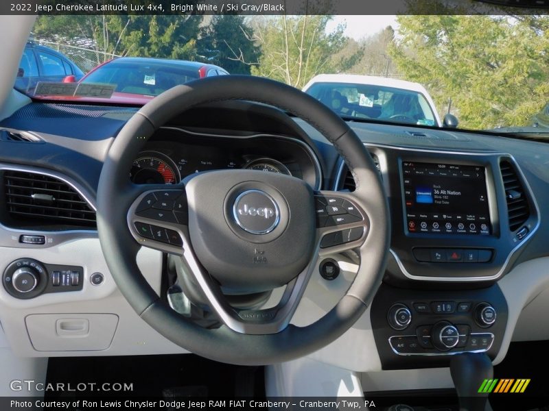 Dashboard of 2022 Cherokee Latitude Lux 4x4