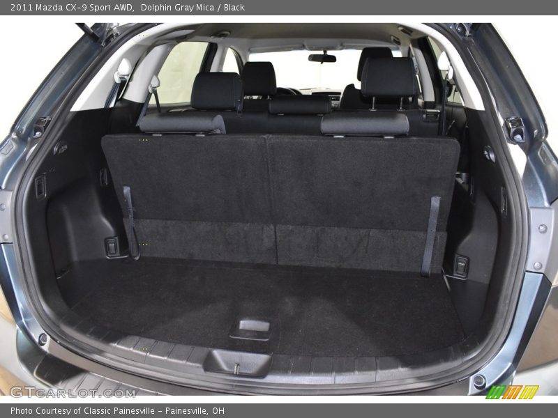 Dolphin Gray Mica / Black 2011 Mazda CX-9 Sport AWD