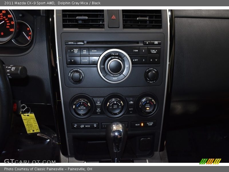 Dolphin Gray Mica / Black 2011 Mazda CX-9 Sport AWD