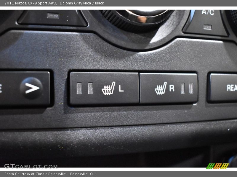 Dolphin Gray Mica / Black 2011 Mazda CX-9 Sport AWD