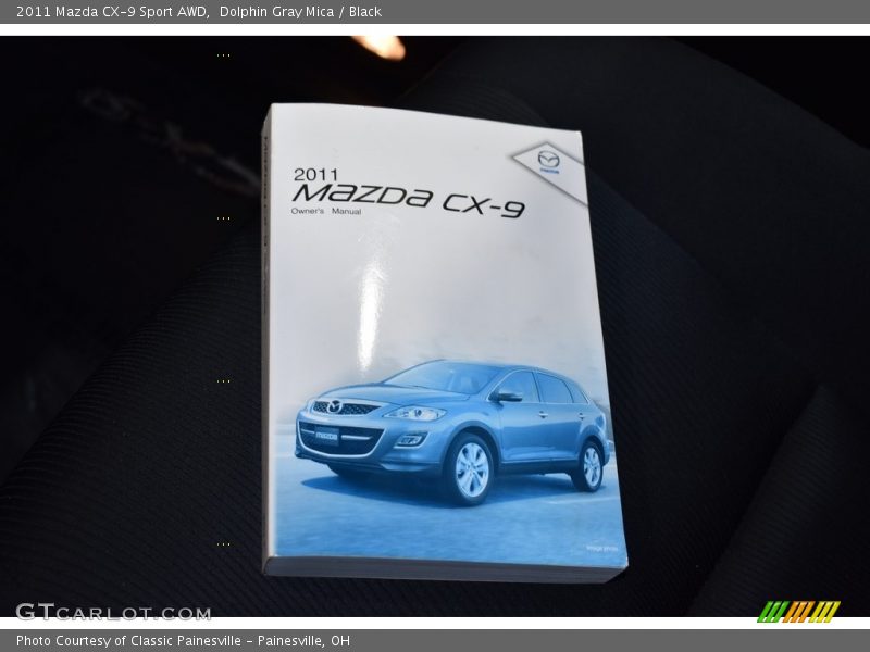 Dolphin Gray Mica / Black 2011 Mazda CX-9 Sport AWD