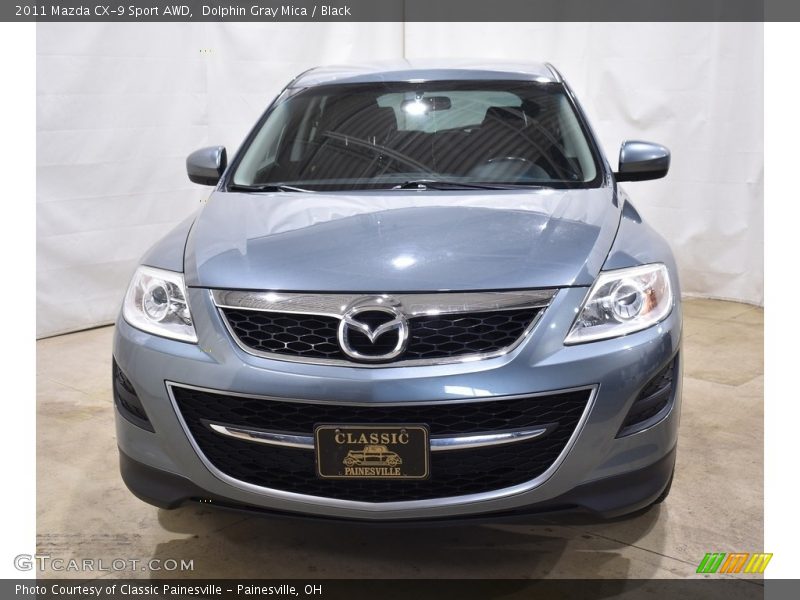Dolphin Gray Mica / Black 2011 Mazda CX-9 Sport AWD