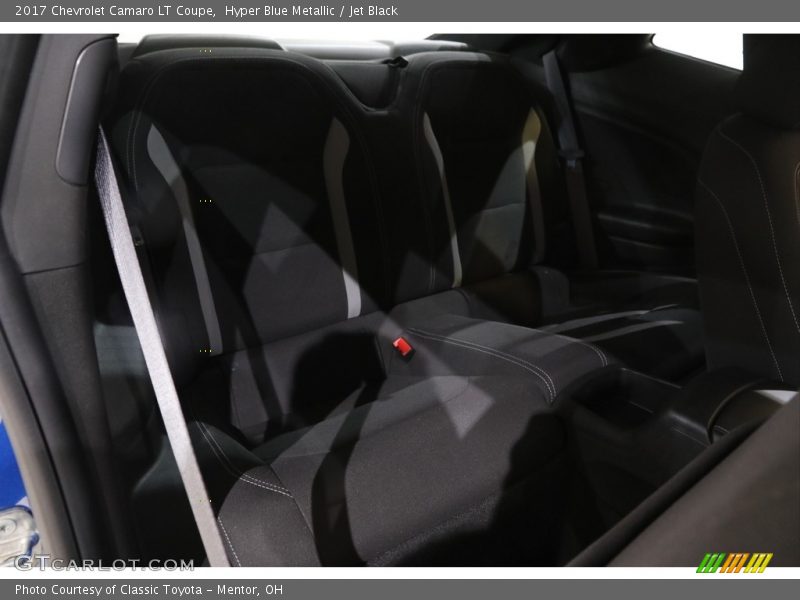 Hyper Blue Metallic / Jet Black 2017 Chevrolet Camaro LT Coupe