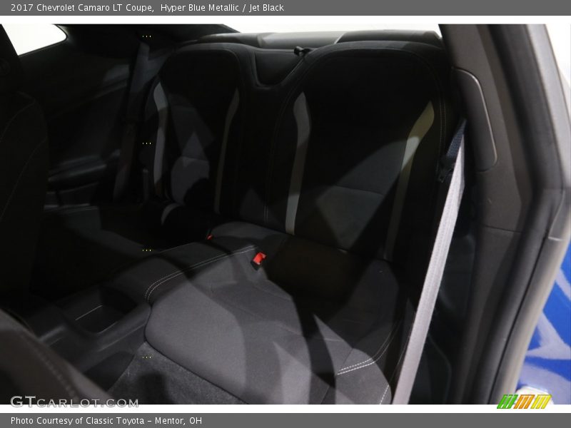 Hyper Blue Metallic / Jet Black 2017 Chevrolet Camaro LT Coupe