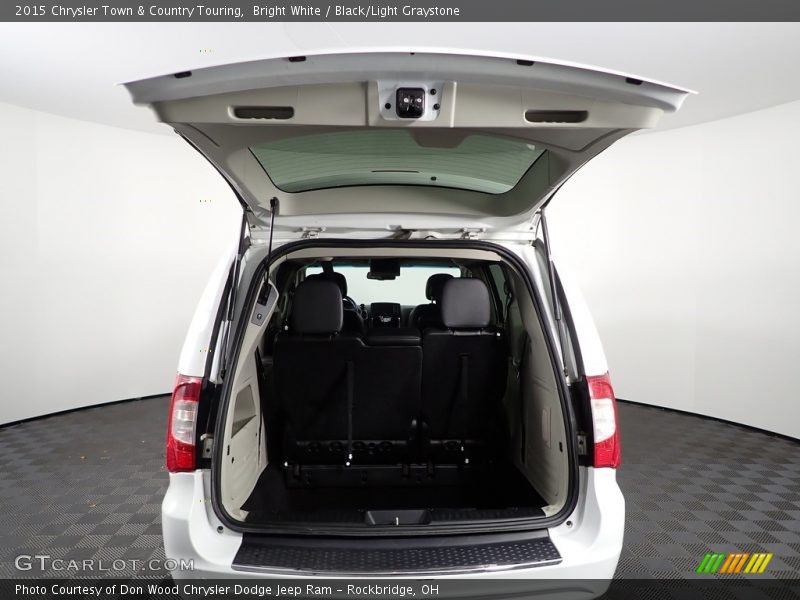 Bright White / Black/Light Graystone 2015 Chrysler Town & Country Touring