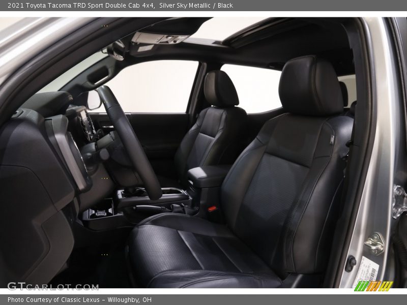 Silver Sky Metallic / Black 2021 Toyota Tacoma TRD Sport Double Cab 4x4
