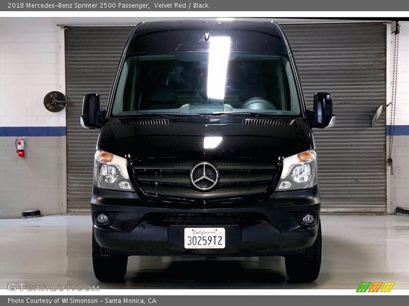 Velvet Red / Black 2018 Mercedes-Benz Sprinter 2500 Passenger