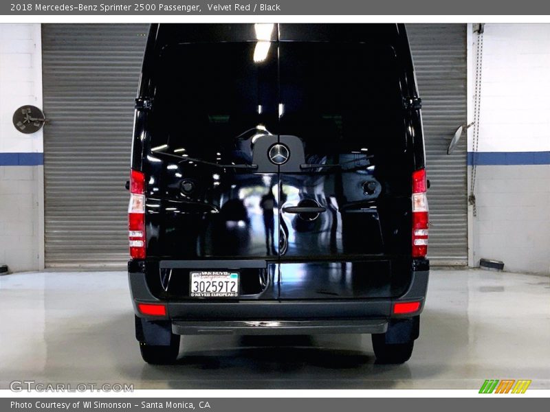 Velvet Red / Black 2018 Mercedes-Benz Sprinter 2500 Passenger
