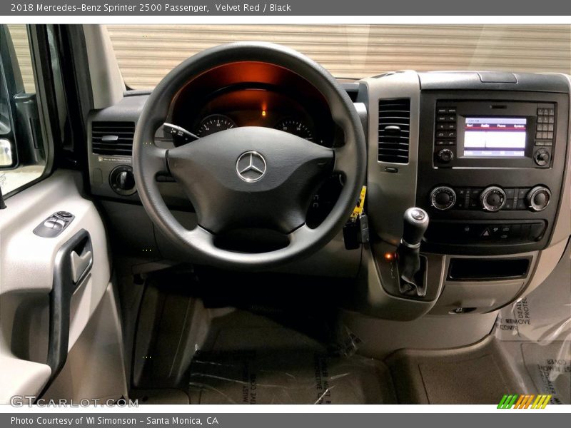 Velvet Red / Black 2018 Mercedes-Benz Sprinter 2500 Passenger