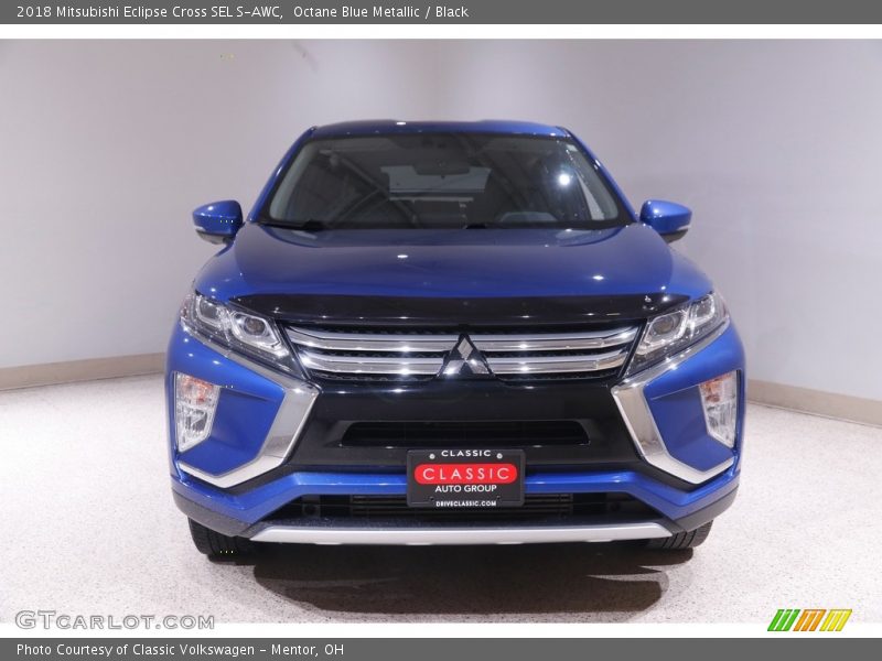 Octane Blue Metallic / Black 2018 Mitsubishi Eclipse Cross SEL S-AWC