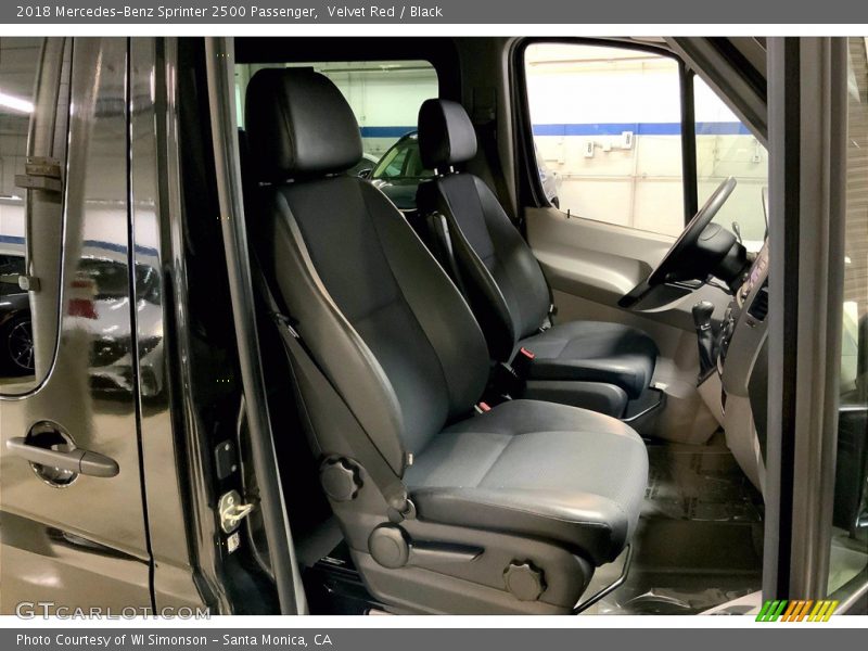 Velvet Red / Black 2018 Mercedes-Benz Sprinter 2500 Passenger