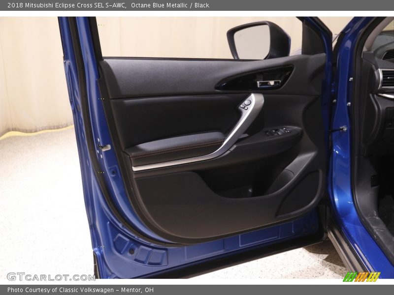 Octane Blue Metallic / Black 2018 Mitsubishi Eclipse Cross SEL S-AWC