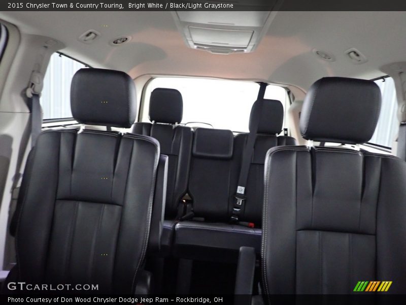 Bright White / Black/Light Graystone 2015 Chrysler Town & Country Touring