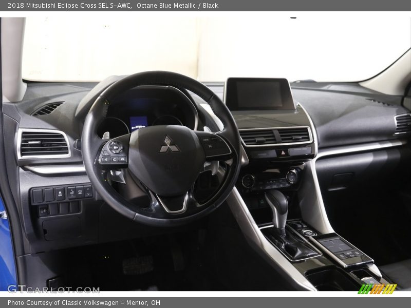 Octane Blue Metallic / Black 2018 Mitsubishi Eclipse Cross SEL S-AWC