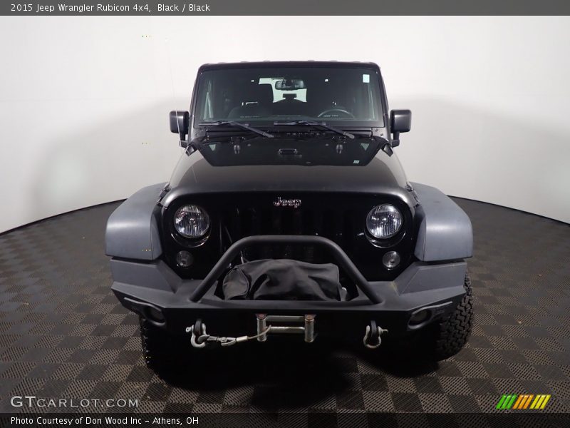 Black / Black 2015 Jeep Wrangler Rubicon 4x4