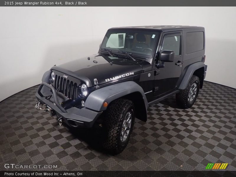 Black / Black 2015 Jeep Wrangler Rubicon 4x4
