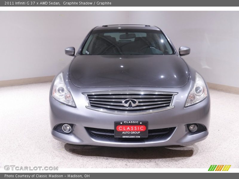 Graphite Shadow / Graphite 2011 Infiniti G 37 x AWD Sedan