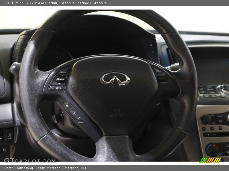 Graphite Shadow / Graphite 2011 Infiniti G 37 x AWD Sedan