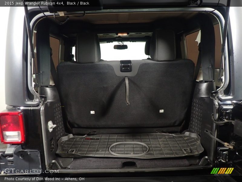 Black / Black 2015 Jeep Wrangler Rubicon 4x4