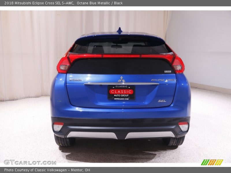 Octane Blue Metallic / Black 2018 Mitsubishi Eclipse Cross SEL S-AWC