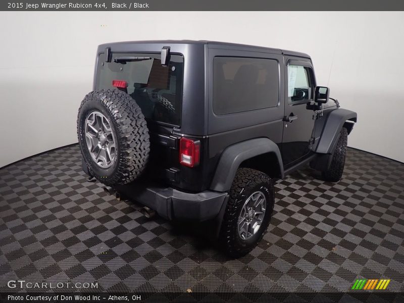Black / Black 2015 Jeep Wrangler Rubicon 4x4