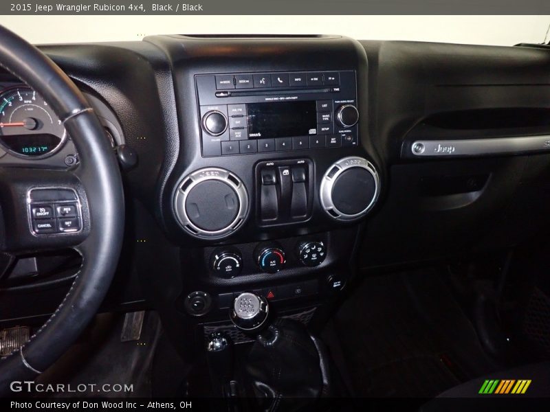 Black / Black 2015 Jeep Wrangler Rubicon 4x4