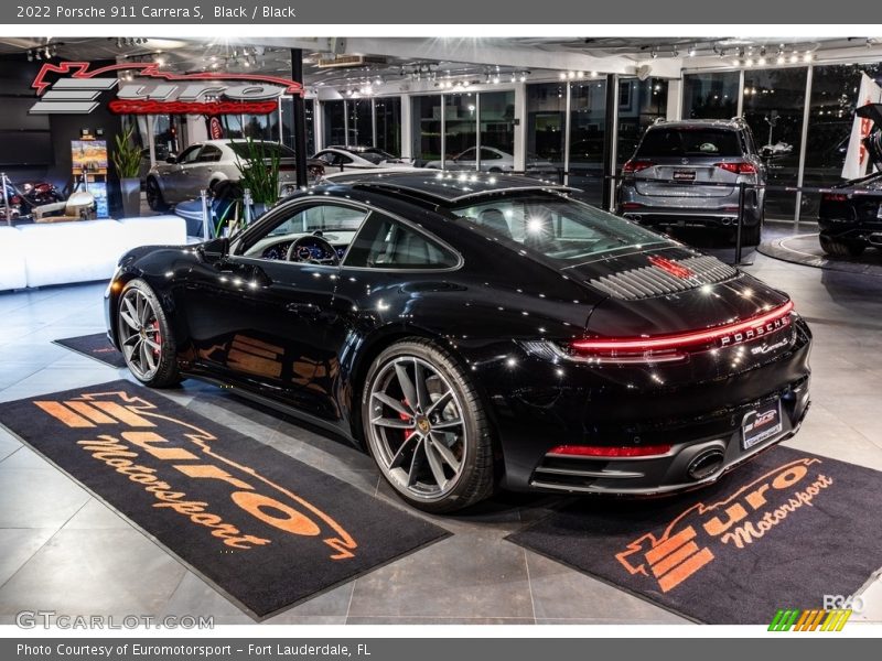 Black / Black 2022 Porsche 911 Carrera S
