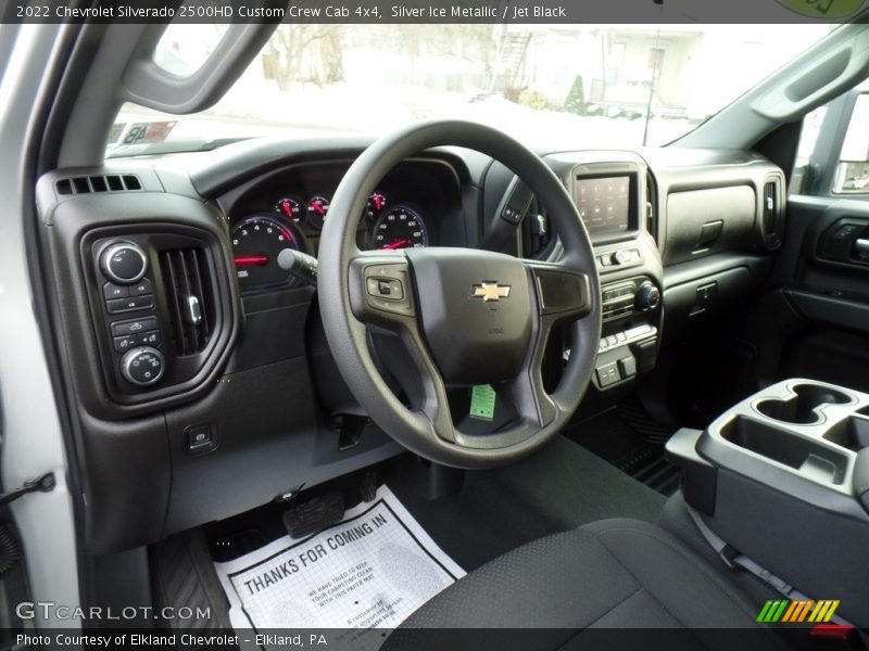 Front Seat of 2022 Silverado 2500HD Custom Crew Cab 4x4