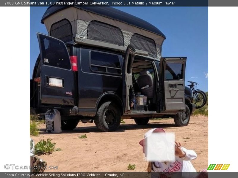  2003 Savana Van 1500 Passenger Camper Conversion Indigo Blue Metallic