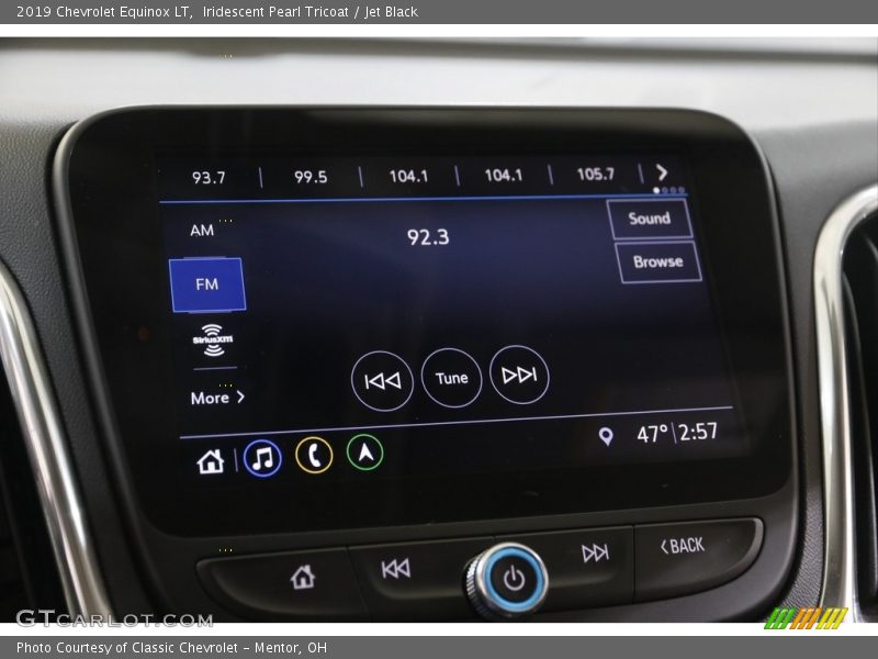 Iridescent Pearl Tricoat / Jet Black 2019 Chevrolet Equinox LT