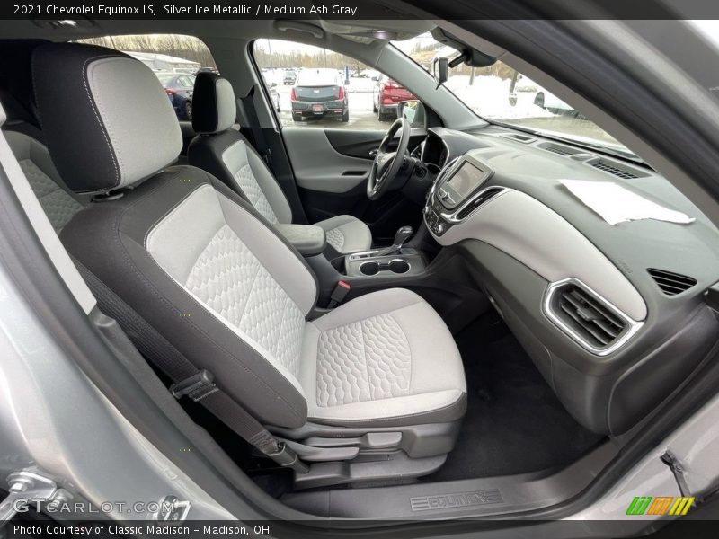 Front Seat of 2021 Equinox LS