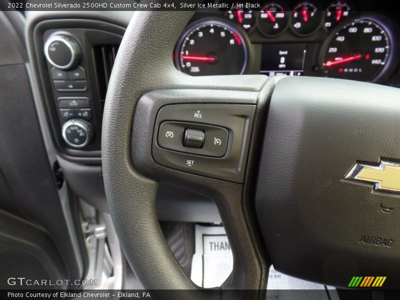  2022 Silverado 2500HD Custom Crew Cab 4x4 Steering Wheel