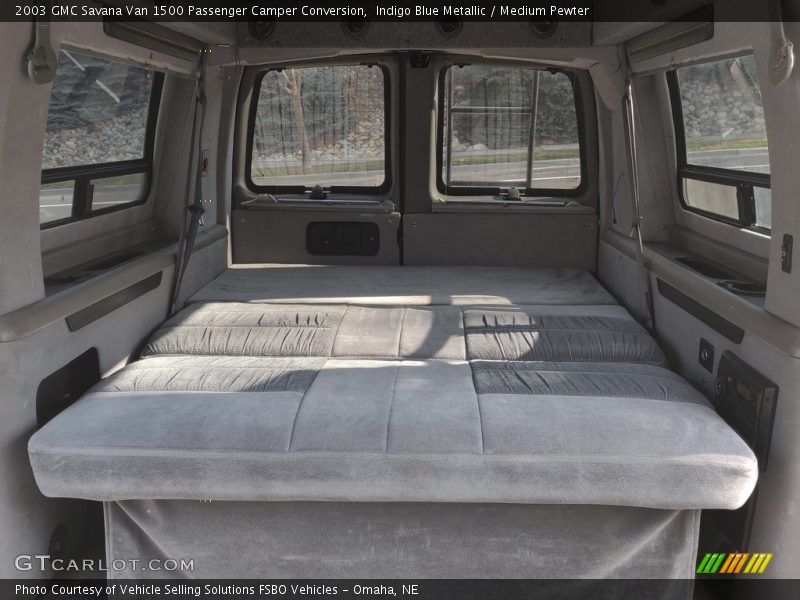 Rear Seat of 2003 Savana Van 1500 Passenger Camper Conversion