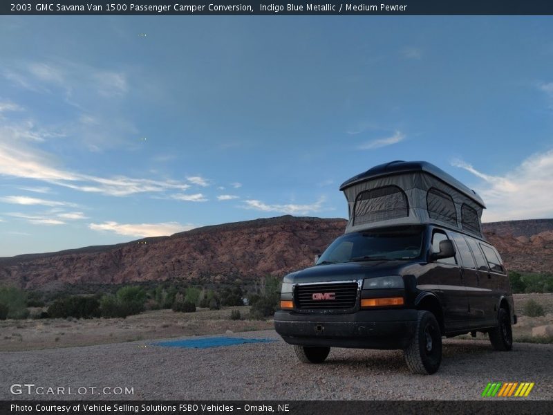 2003 Savana Van 1500 Passenger Camper Conversion Indigo Blue Metallic