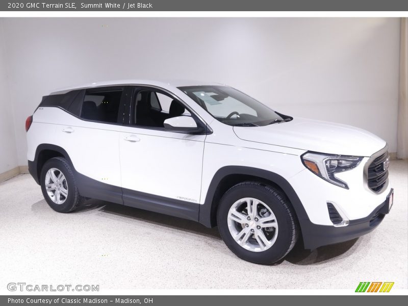 Summit White / Jet Black 2020 GMC Terrain SLE