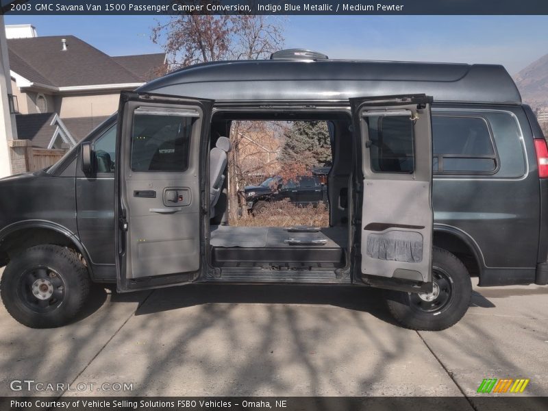  2003 Savana Van 1500 Passenger Camper Conversion Indigo Blue Metallic